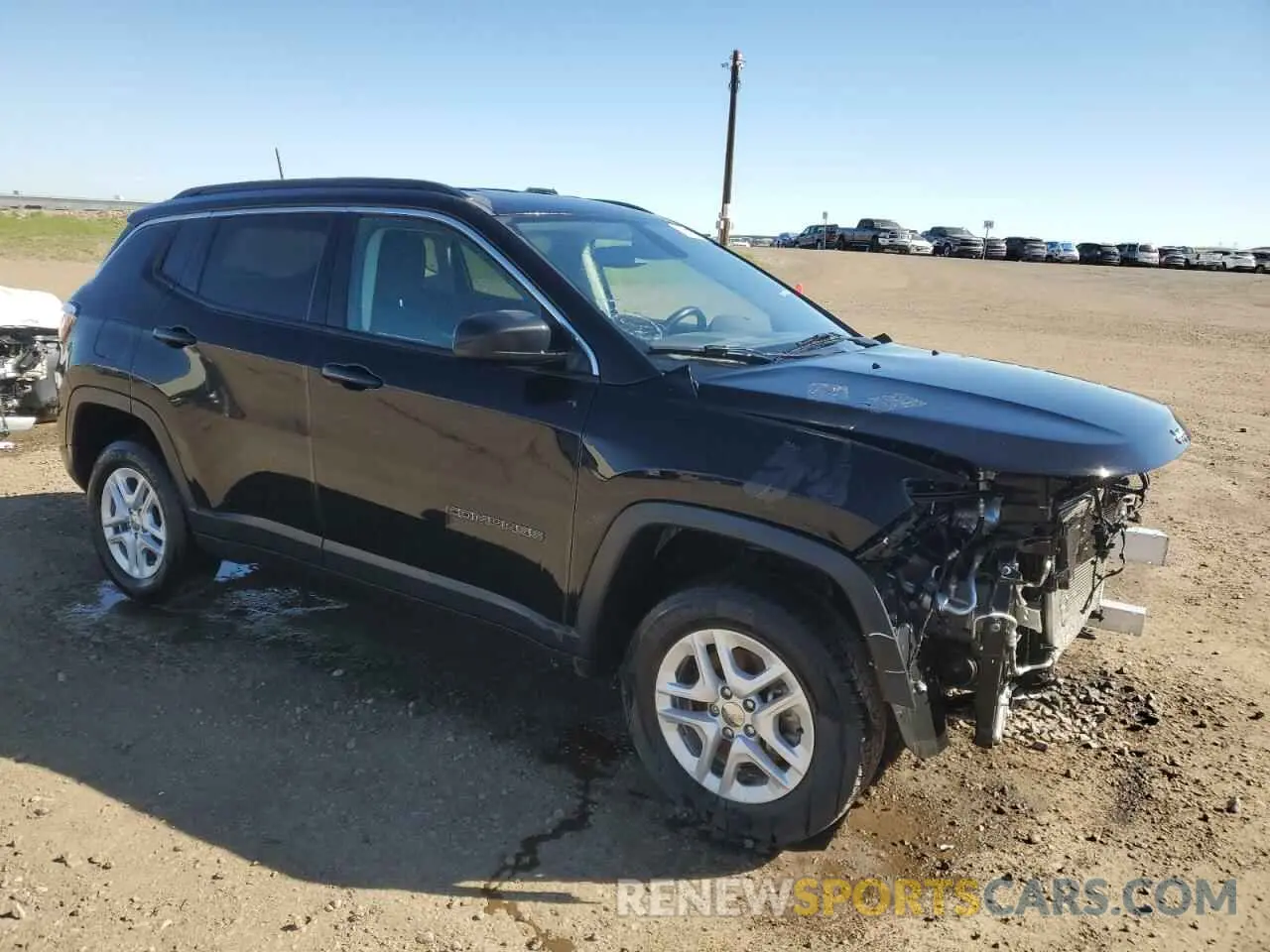 4 Photograph of a damaged car 3C4NJDAB6LT144069 JEEP COMPASS 2020