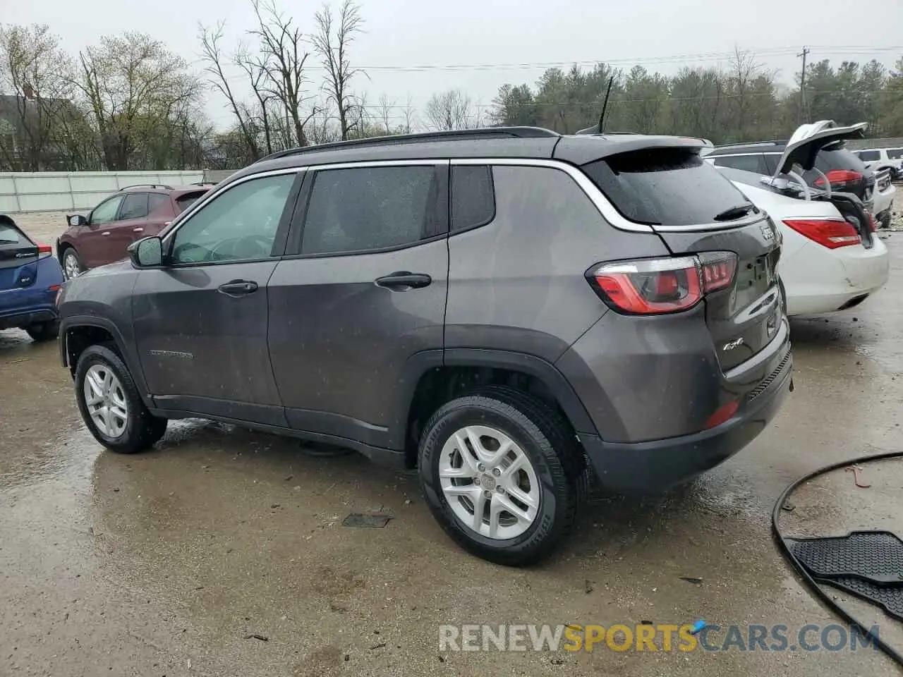 2 Photograph of a damaged car 3C4NJDAB8LT210072 JEEP COMPASS 2020