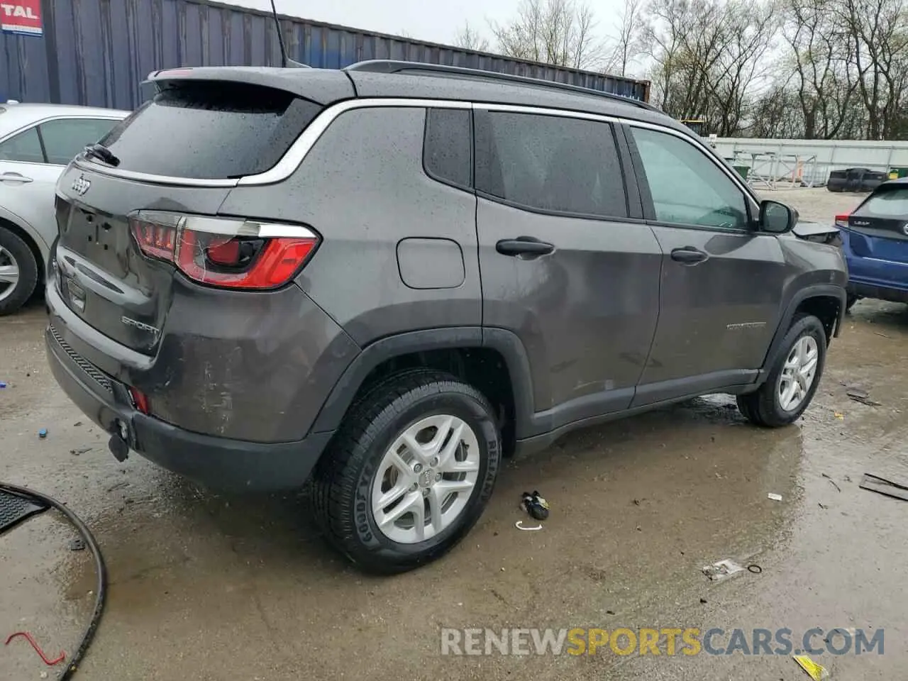 3 Photograph of a damaged car 3C4NJDAB8LT210072 JEEP COMPASS 2020