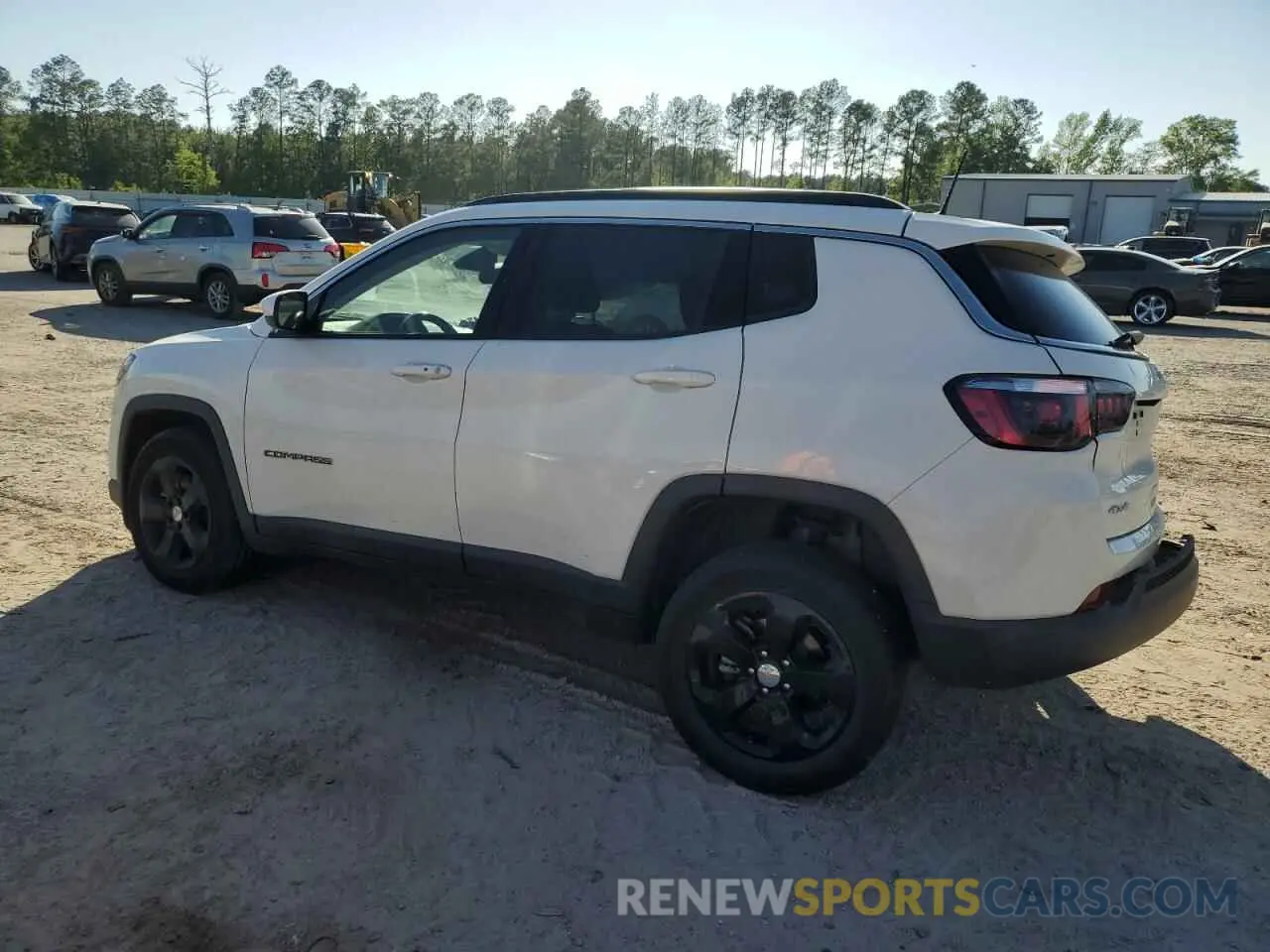 2 Photograph of a damaged car 3C4NJDBB0LT101376 JEEP COMPASS 2020