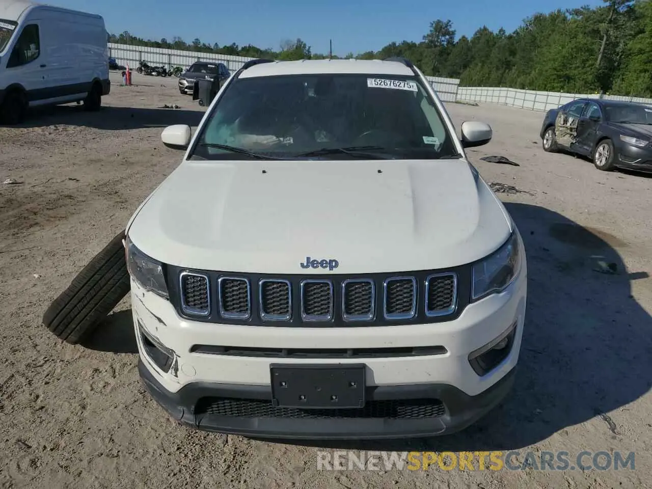 5 Photograph of a damaged car 3C4NJDBB0LT101376 JEEP COMPASS 2020