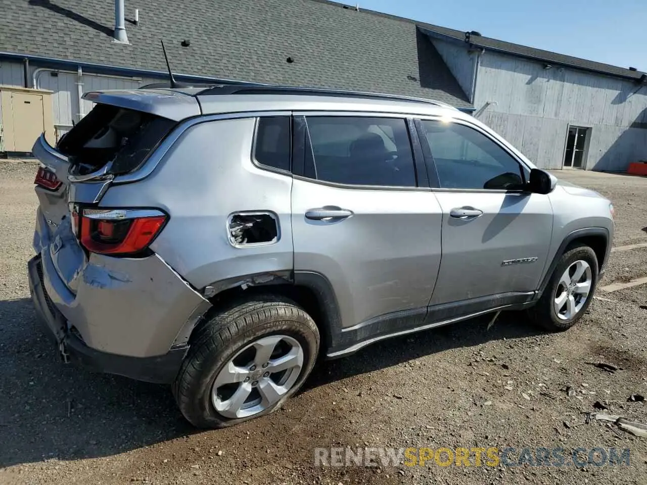 3 Photograph of a damaged car 3C4NJDBB0LT108943 JEEP COMPASS 2020