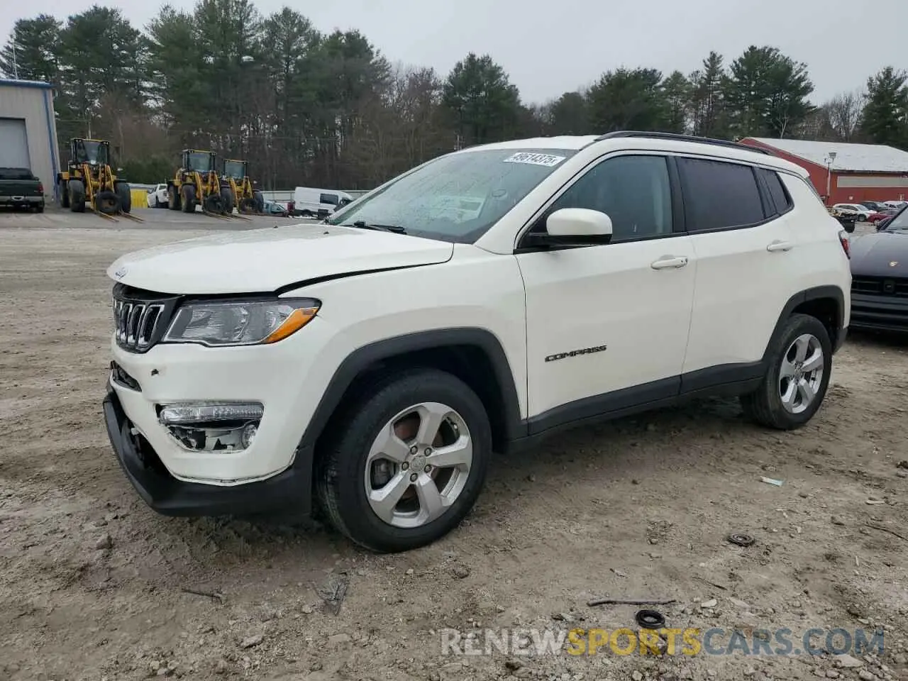 1 Photograph of a damaged car 3C4NJDBB0LT125967 JEEP COMPASS 2020