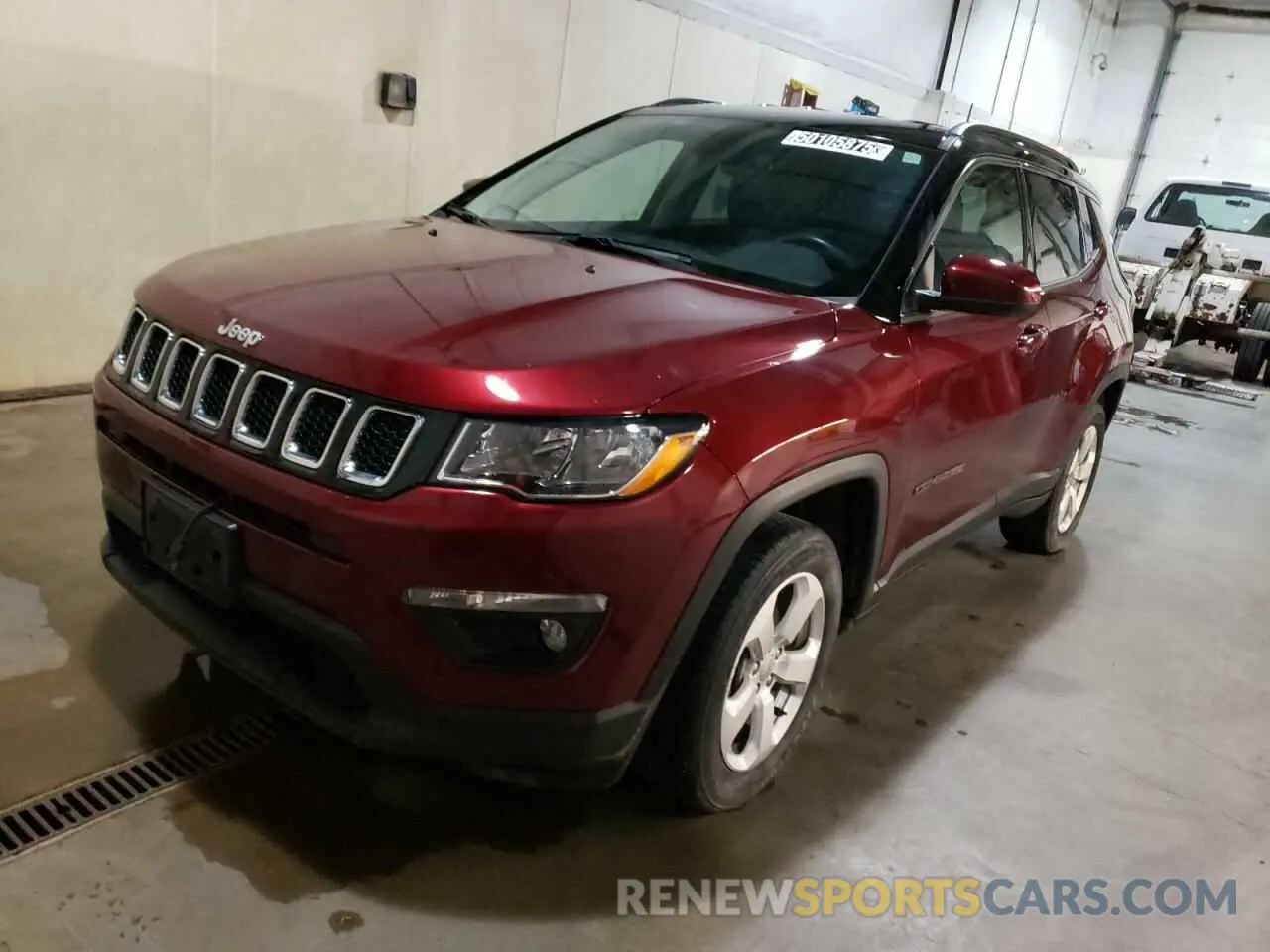 1 Photograph of a damaged car 3C4NJDBB0LT229343 JEEP COMPASS 2020