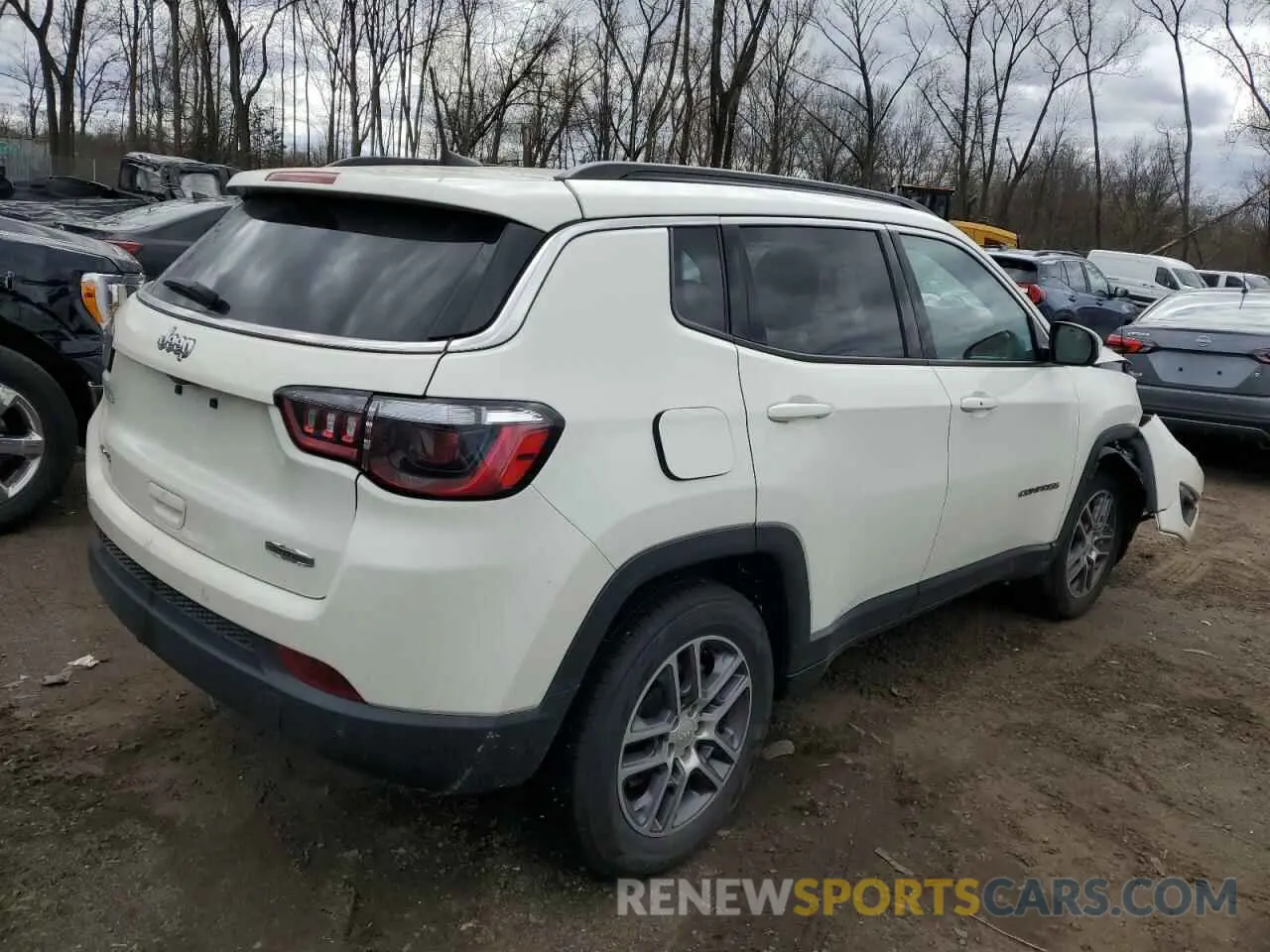 3 Photograph of a damaged car 3C4NJDBB0LT258454 JEEP COMPASS 2020