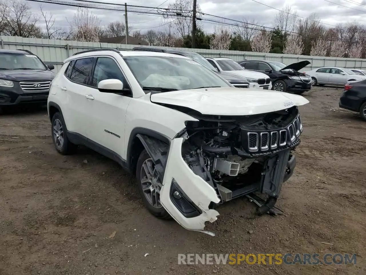 4 Photograph of a damaged car 3C4NJDBB0LT258454 JEEP COMPASS 2020