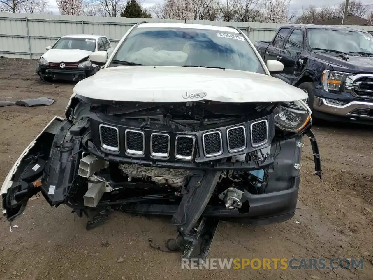 5 Photograph of a damaged car 3C4NJDBB0LT258454 JEEP COMPASS 2020
