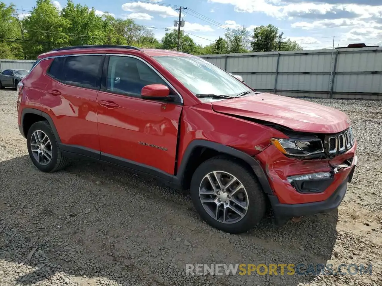 4 Photograph of a damaged car 3C4NJDBB1LT129848 JEEP COMPASS 2020