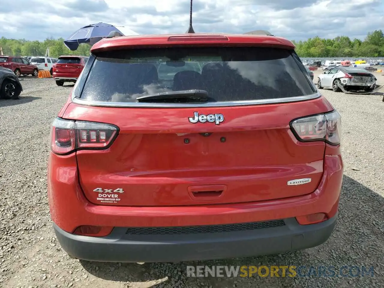 6 Photograph of a damaged car 3C4NJDBB1LT129848 JEEP COMPASS 2020