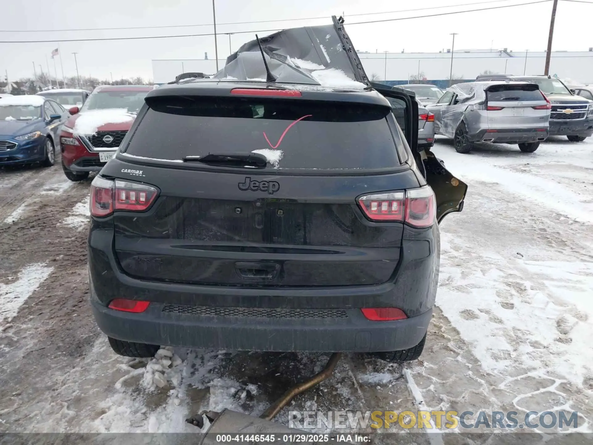 15 Photograph of a damaged car 3C4NJDBB1LT133401 JEEP COMPASS 2020