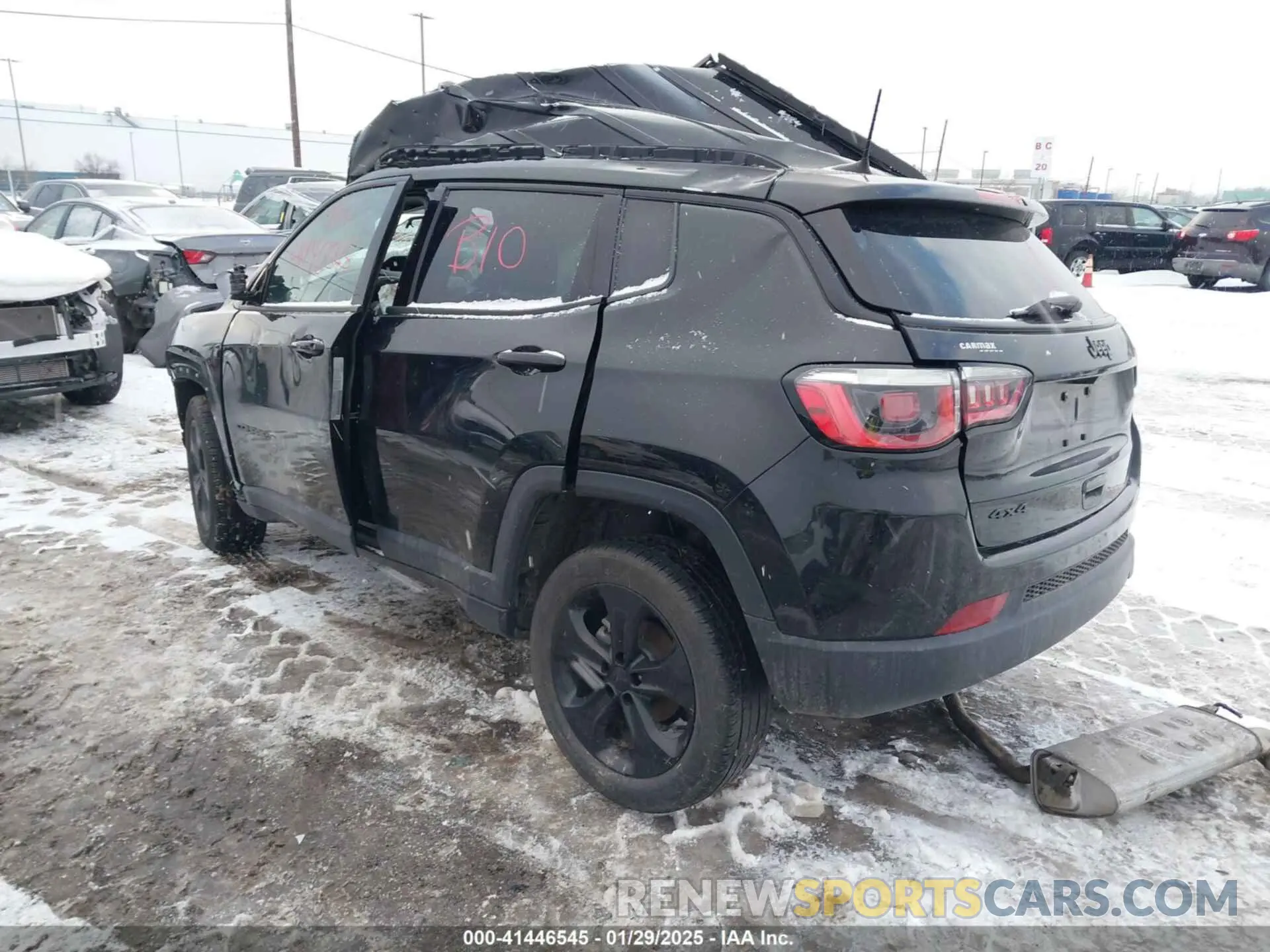 3 Photograph of a damaged car 3C4NJDBB1LT133401 JEEP COMPASS 2020