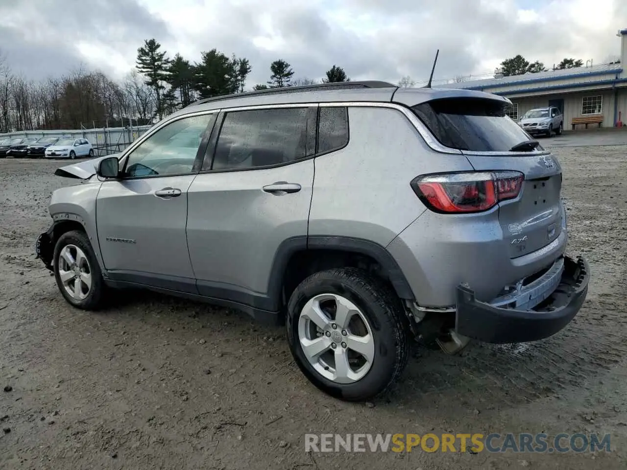 2 Photograph of a damaged car 3C4NJDBB1LT197597 JEEP COMPASS 2020