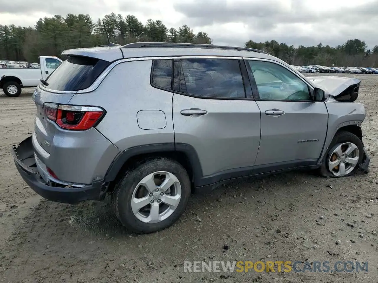 3 Photograph of a damaged car 3C4NJDBB1LT197597 JEEP COMPASS 2020