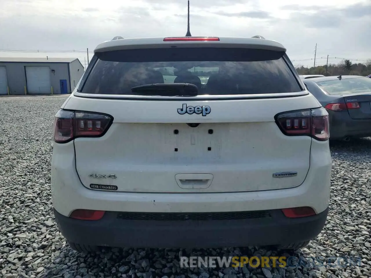 6 Photograph of a damaged car 3C4NJDBB2LT104280 JEEP COMPASS 2020