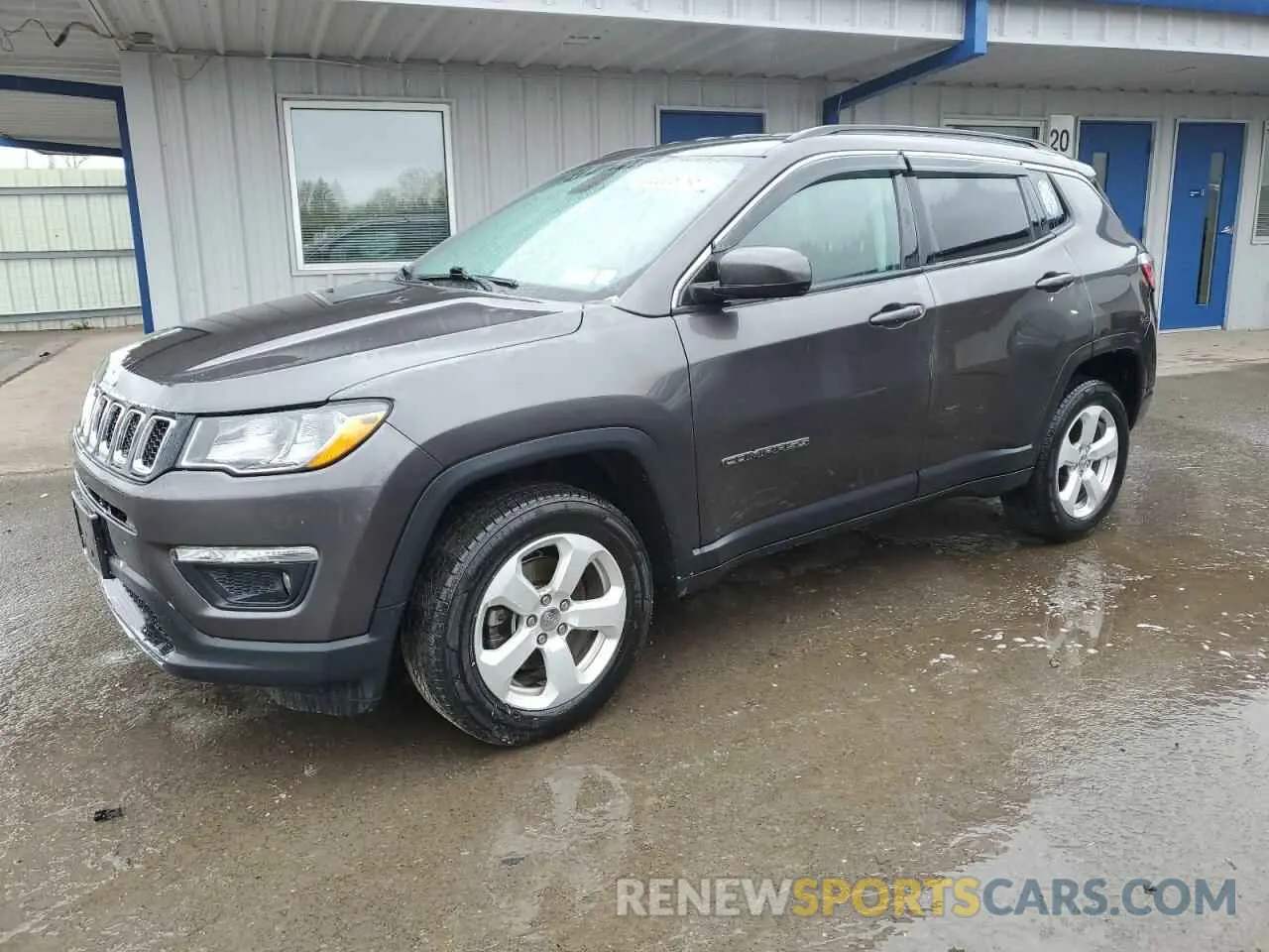 1 Photograph of a damaged car 3C4NJDBB2LT104702 JEEP COMPASS 2020