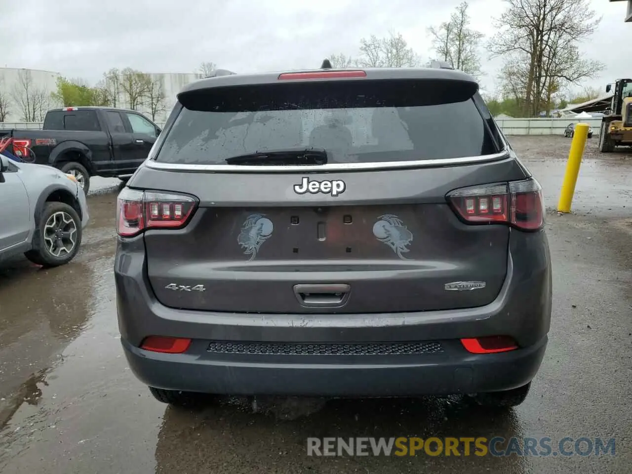 6 Photograph of a damaged car 3C4NJDBB2LT104702 JEEP COMPASS 2020