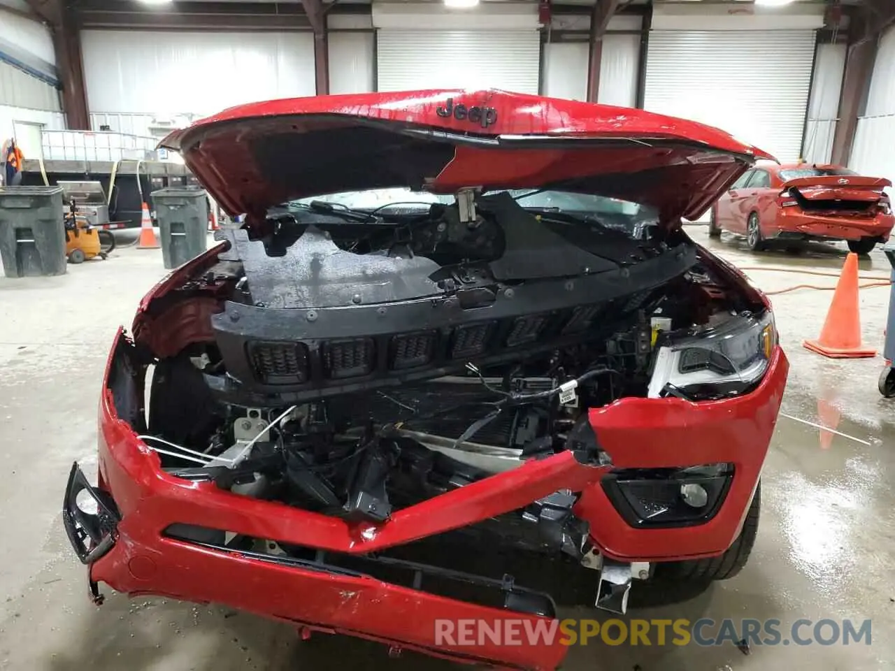 5 Photograph of a damaged car 3C4NJDBB2LT116591 JEEP COMPASS 2020