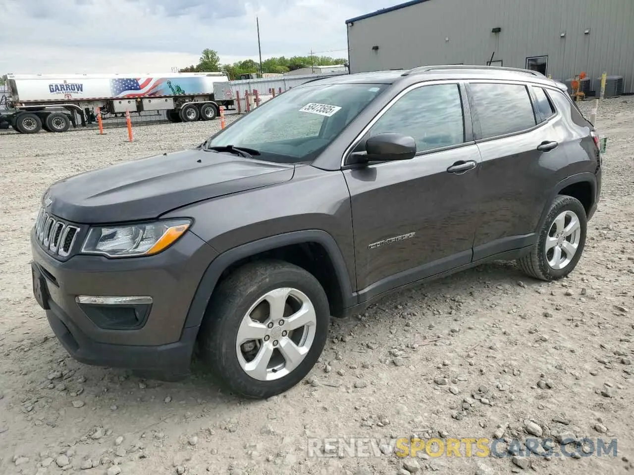 1 Photograph of a damaged car 3C4NJDBB2LT134346 JEEP COMPASS 2020