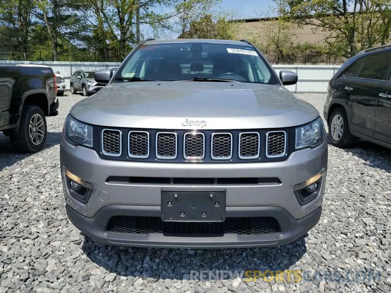 5 Photograph of a damaged car 3C4NJDBB3LT100870 JEEP COMPASS 2020