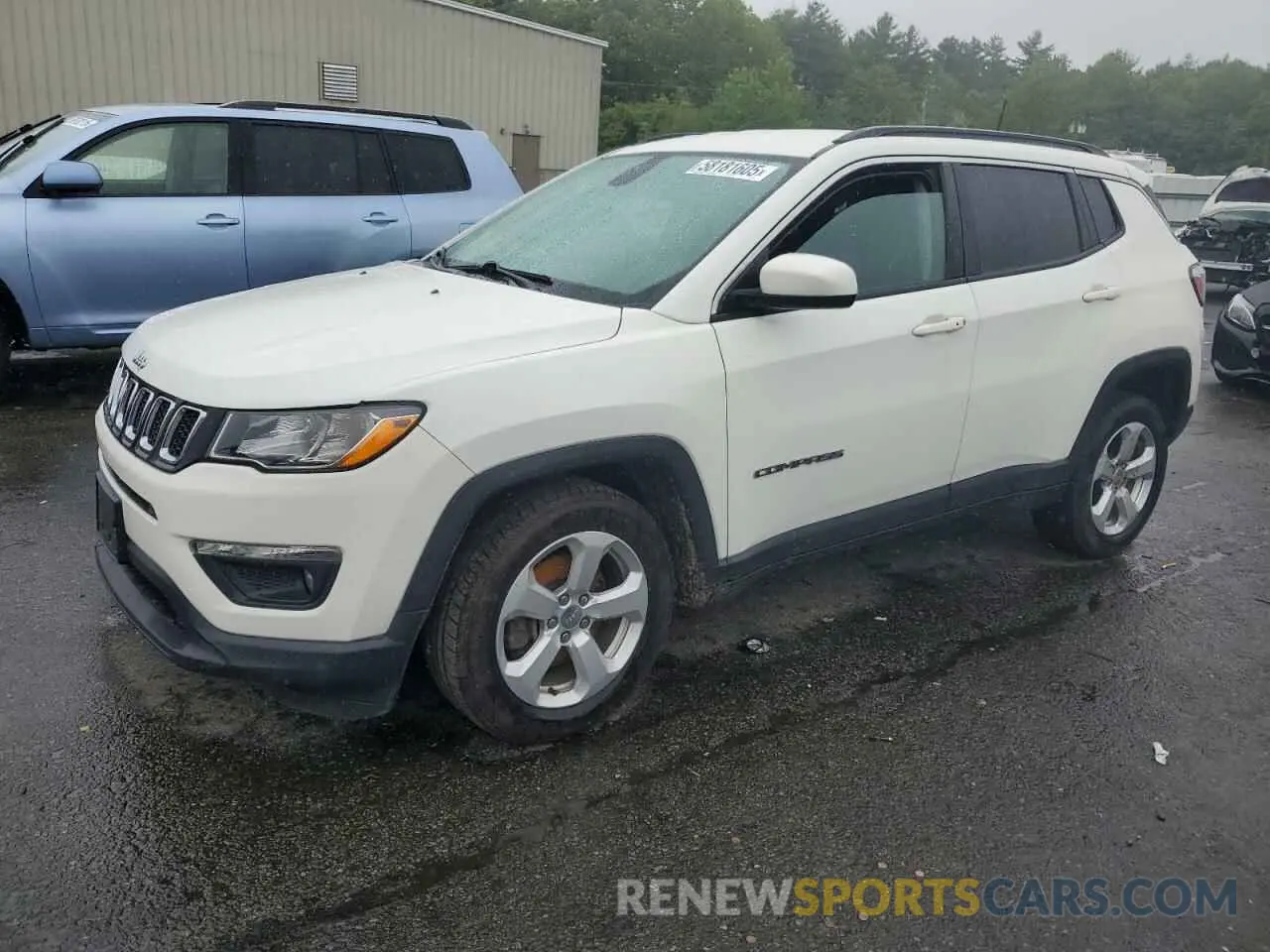 1 Photograph of a damaged car 3C4NJDBB3LT138633 JEEP COMPASS 2020