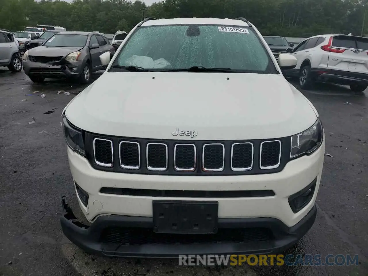 5 Photograph of a damaged car 3C4NJDBB3LT138633 JEEP COMPASS 2020