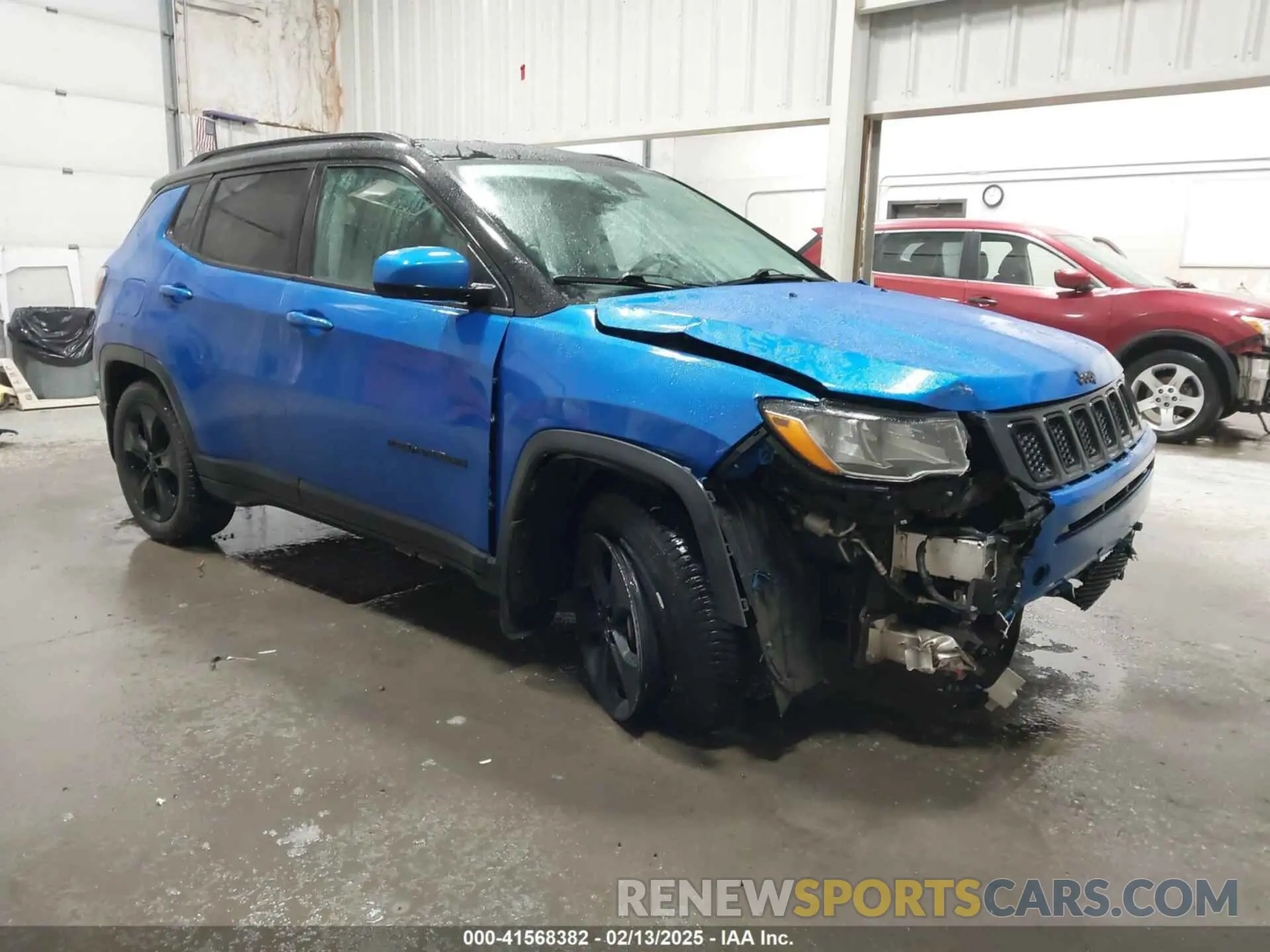 1 Photograph of a damaged car 3C4NJDBB3LT229336 JEEP COMPASS 2020