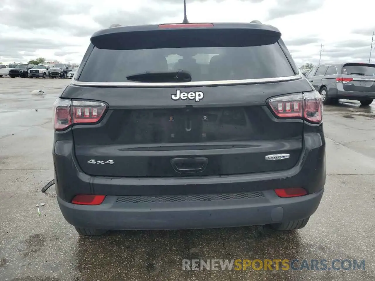 6 Photograph of a damaged car 3C4NJDBB4LT100649 JEEP COMPASS 2020