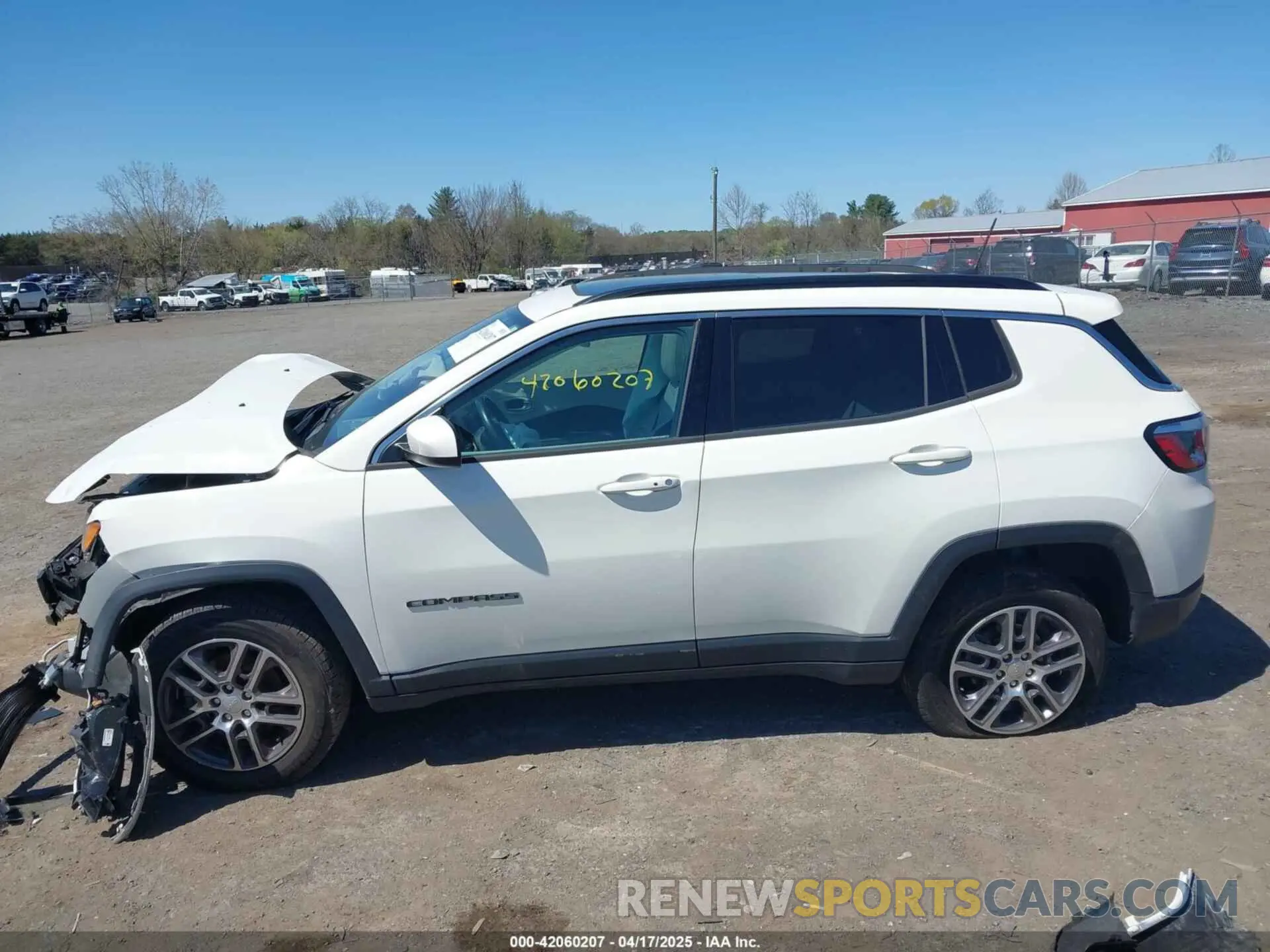 15 Photograph of a damaged car 3C4NJDBB4LT222752 JEEP COMPASS 2020