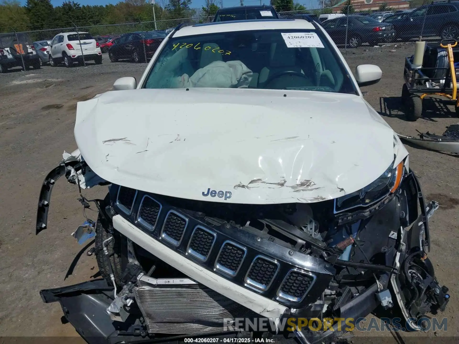 6 Photograph of a damaged car 3C4NJDBB4LT222752 JEEP COMPASS 2020
