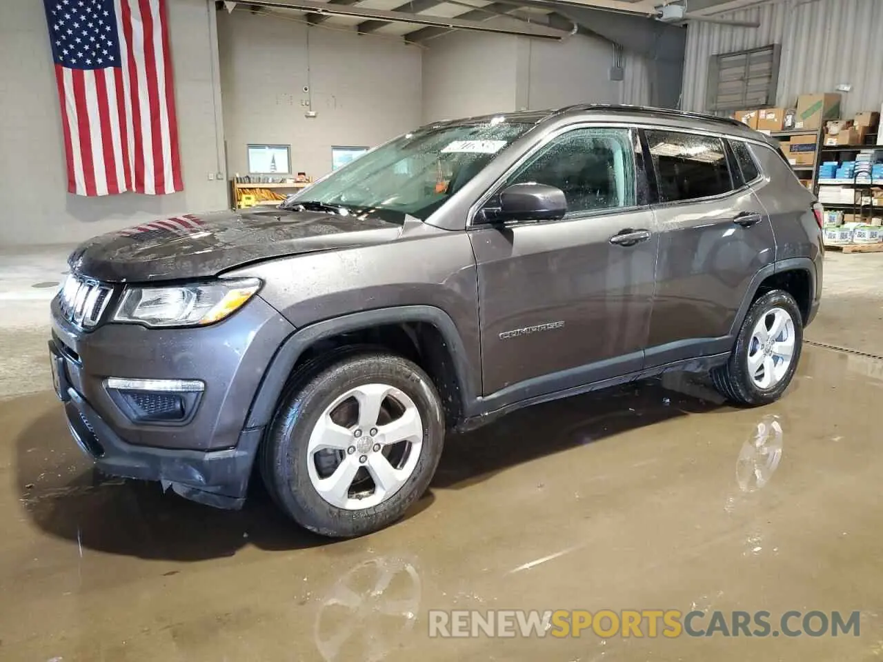1 Photograph of a damaged car 3C4NJDBB5LT139931 JEEP COMPASS 2020