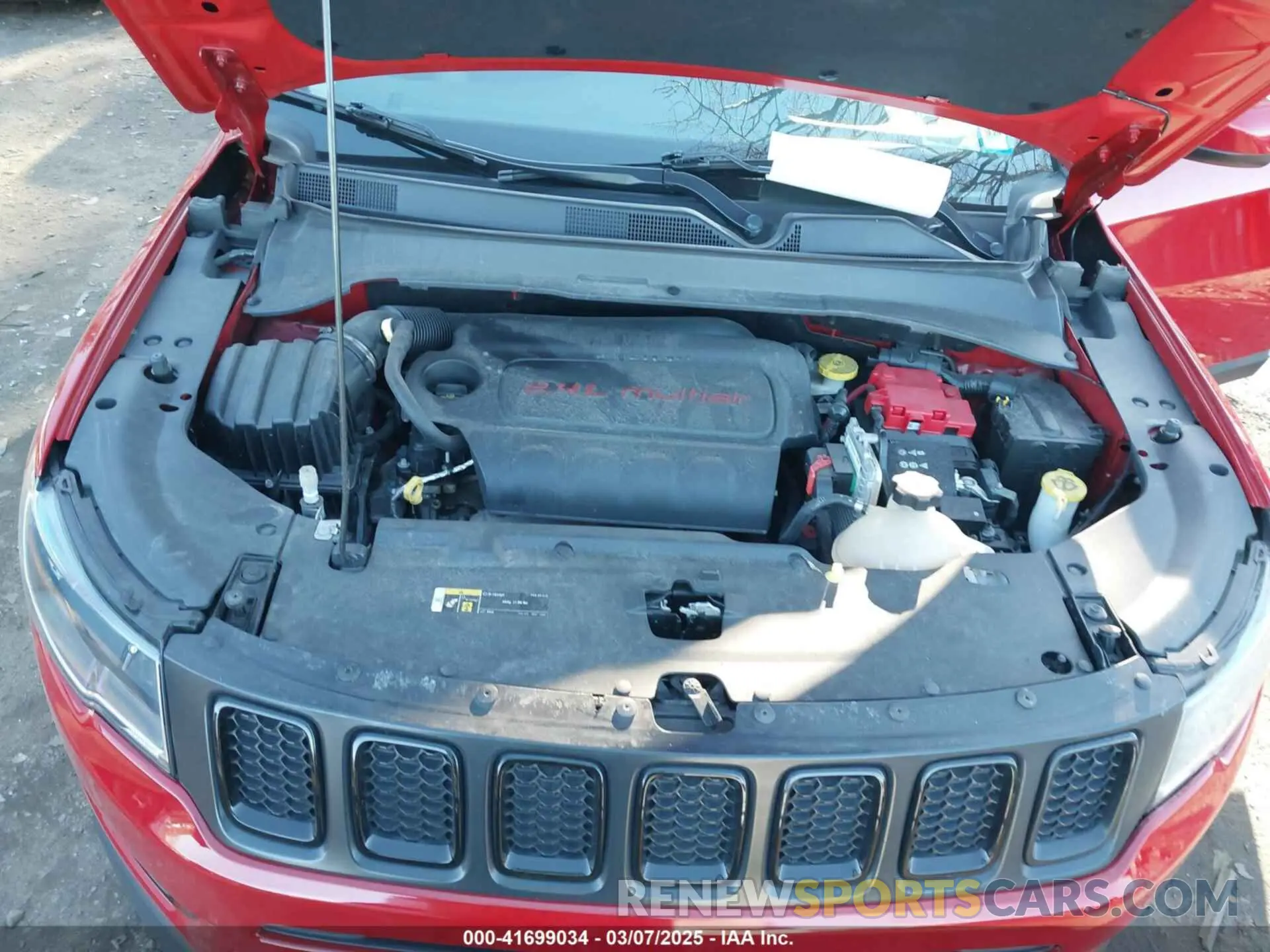 10 Photograph of a damaged car 3C4NJDBB5LT149875 JEEP COMPASS 2020
