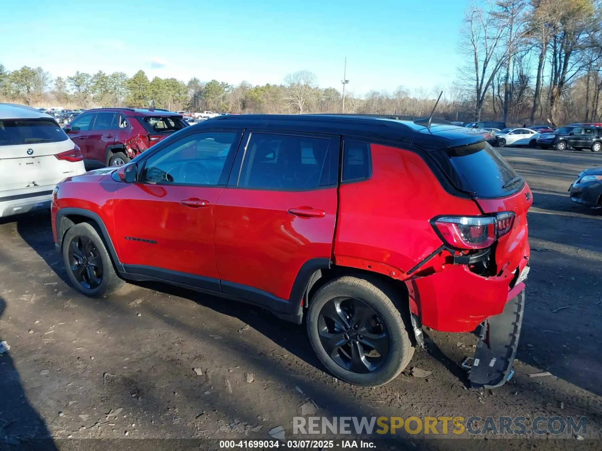 14 Photograph of a damaged car 3C4NJDBB5LT149875 JEEP COMPASS 2020