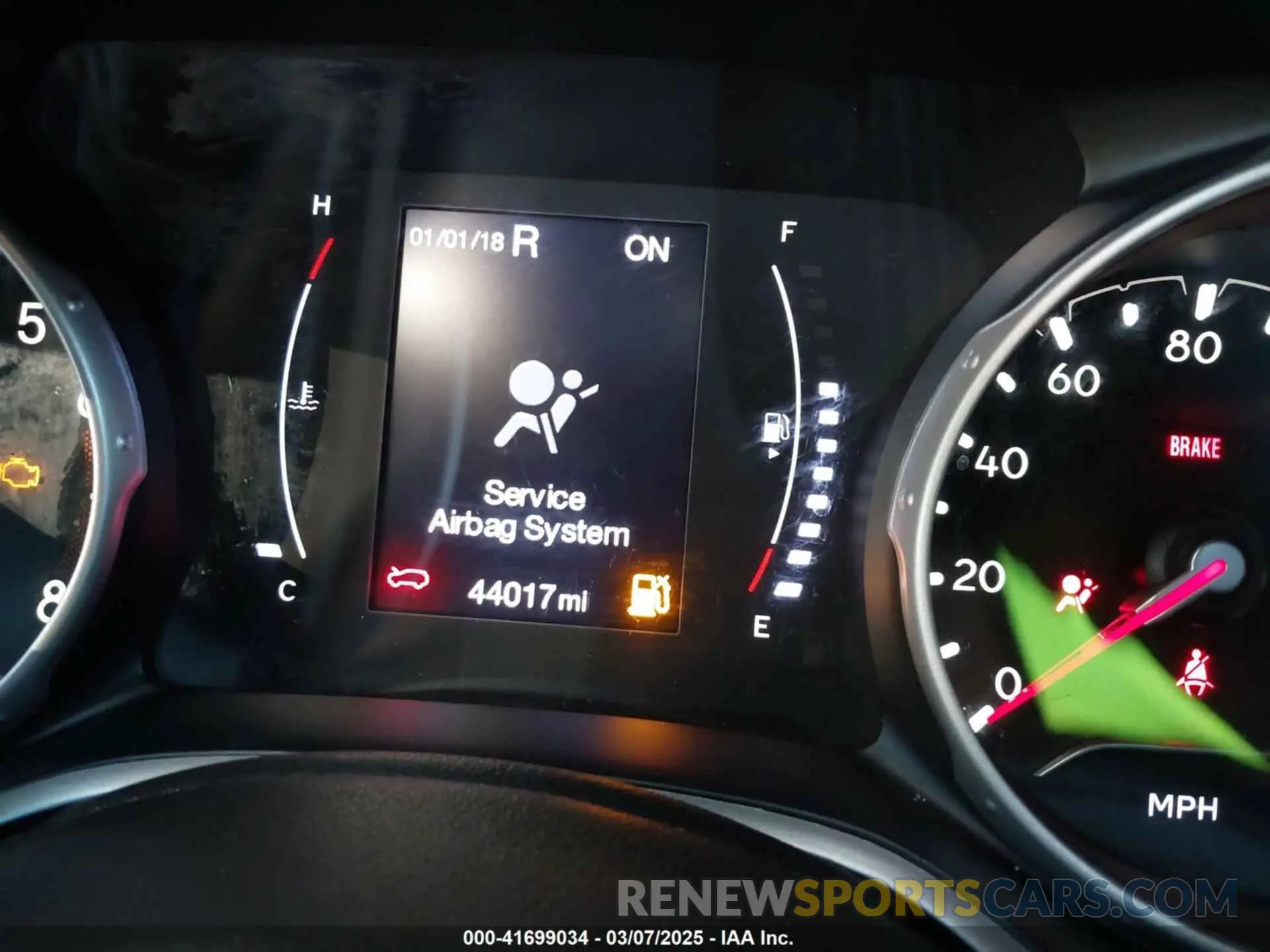 7 Photograph of a damaged car 3C4NJDBB5LT149875 JEEP COMPASS 2020