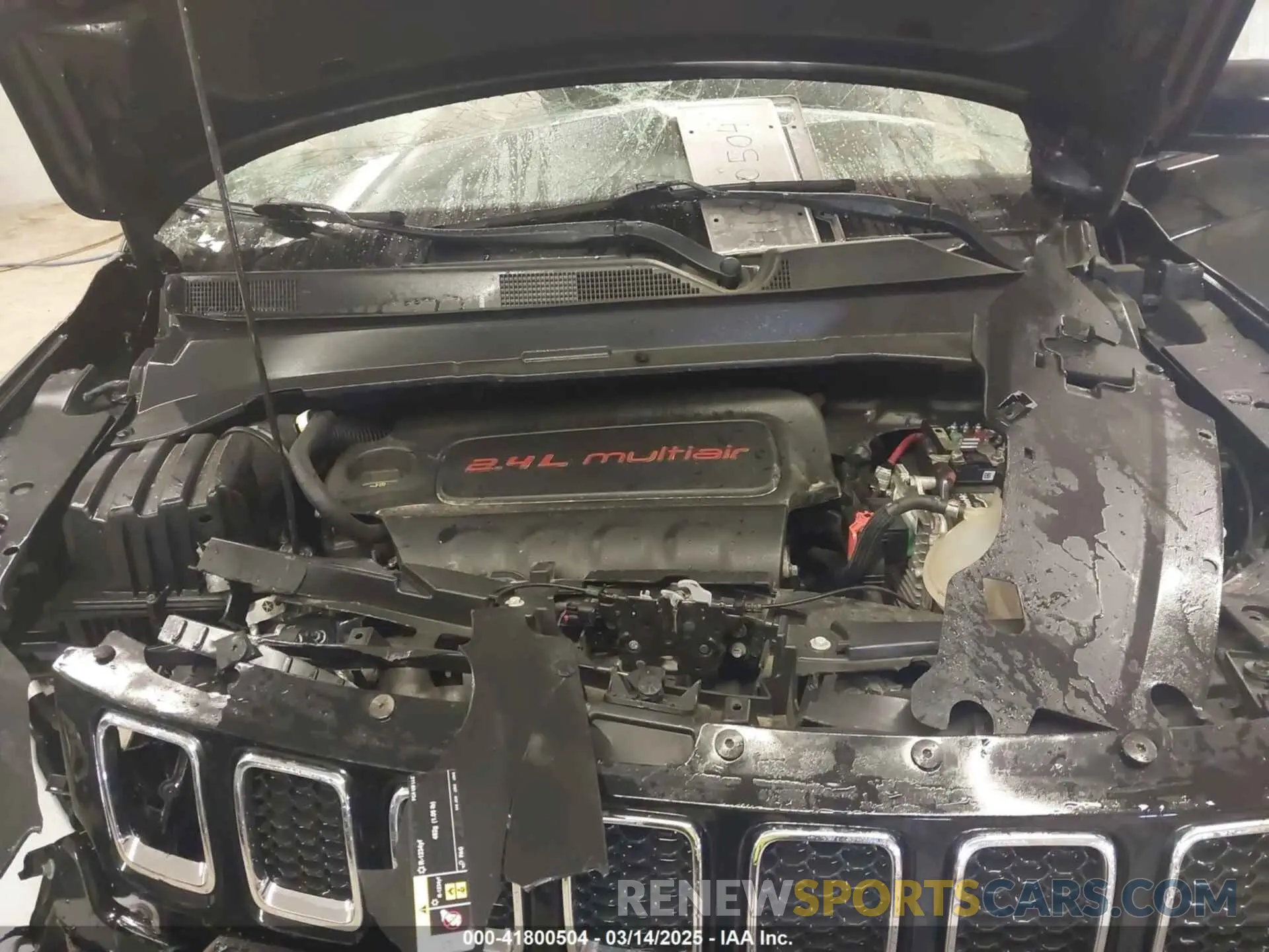 10 Photograph of a damaged car 3C4NJDBB5LT168765 JEEP COMPASS 2020