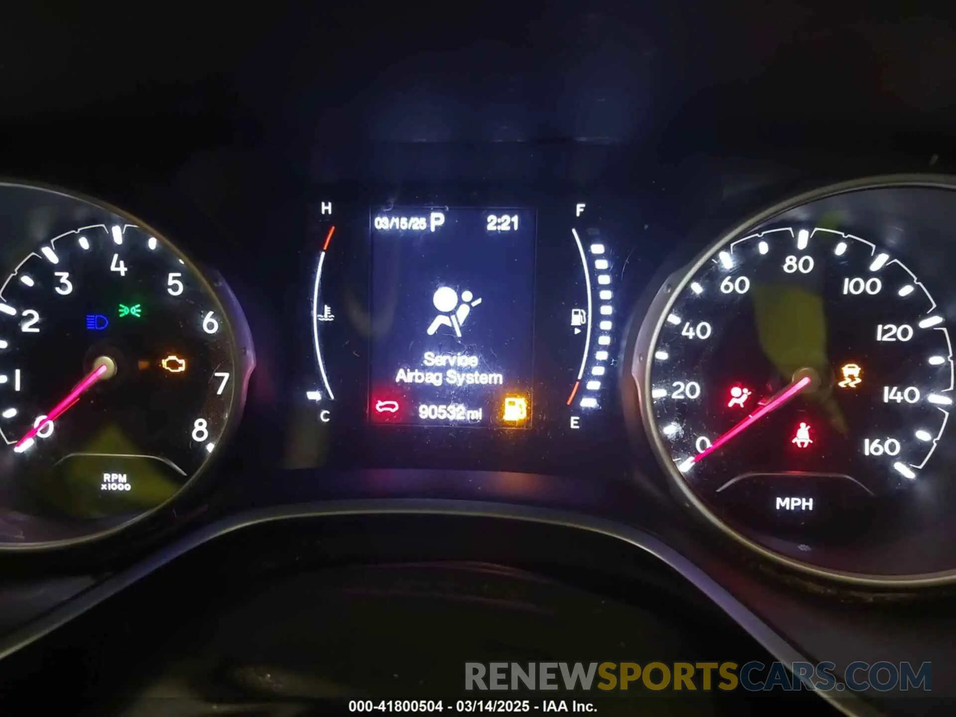 7 Photograph of a damaged car 3C4NJDBB5LT168765 JEEP COMPASS 2020