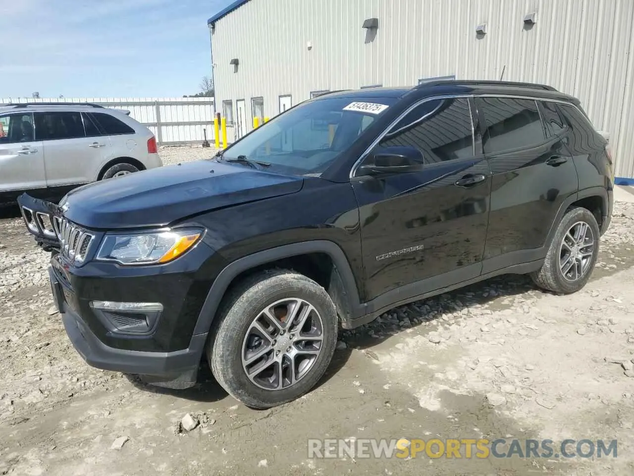 1 Photograph of a damaged car 3C4NJDBB5LT222579 JEEP COMPASS 2020