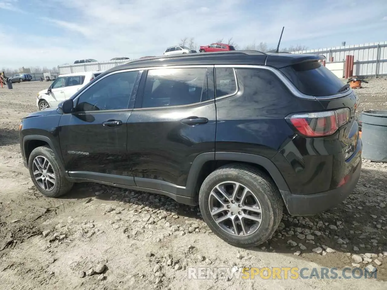 2 Photograph of a damaged car 3C4NJDBB5LT222579 JEEP COMPASS 2020