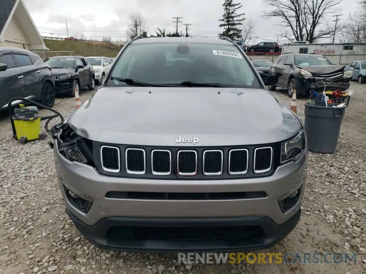 5 Photograph of a damaged car 3C4NJDBB6LT100572 JEEP COMPASS 2020