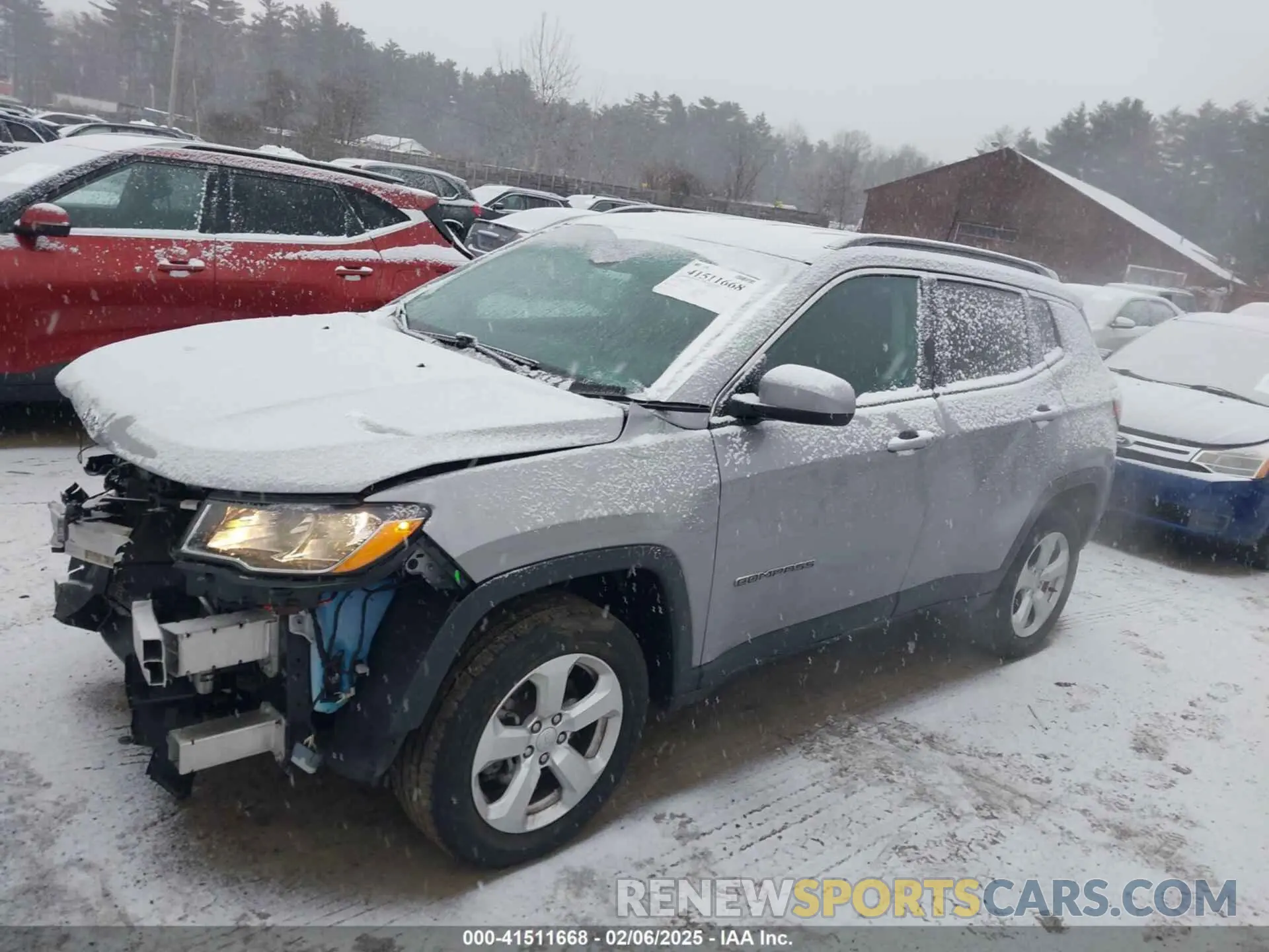 15 Photograph of a damaged car 3C4NJDBB6LT131918 JEEP COMPASS 2020