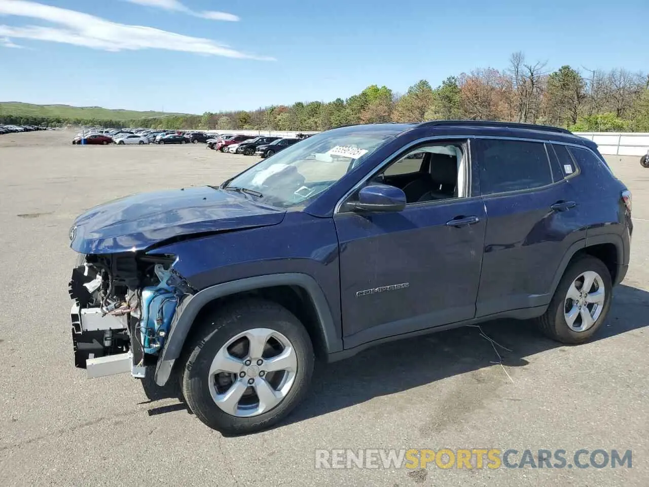 1 Photograph of a damaged car 3C4NJDBB6LT154311 JEEP COMPASS 2020