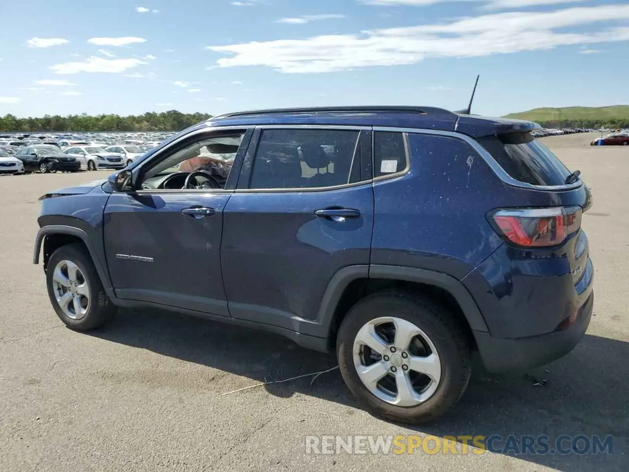 2 Photograph of a damaged car 3C4NJDBB6LT154311 JEEP COMPASS 2020