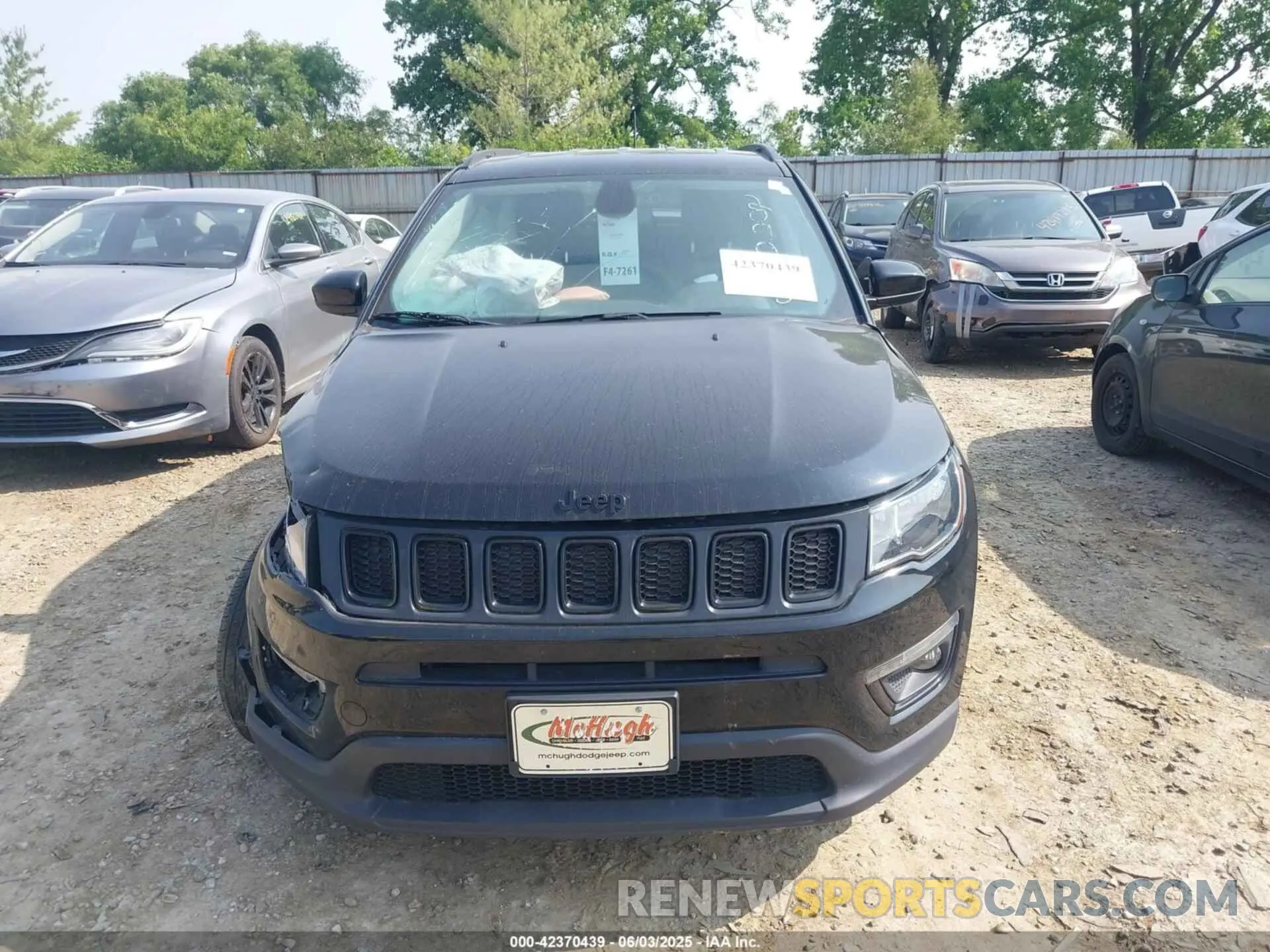 13 Photograph of a damaged car 3C4NJDBB6LT209985 JEEP COMPASS 2020