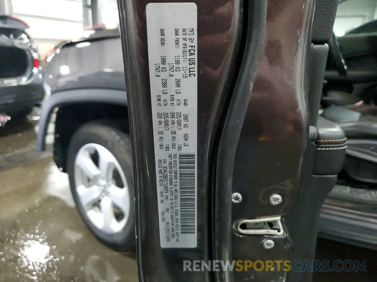14 Photograph of a damaged car 3C4NJDBB7LT149974 JEEP COMPASS 2020