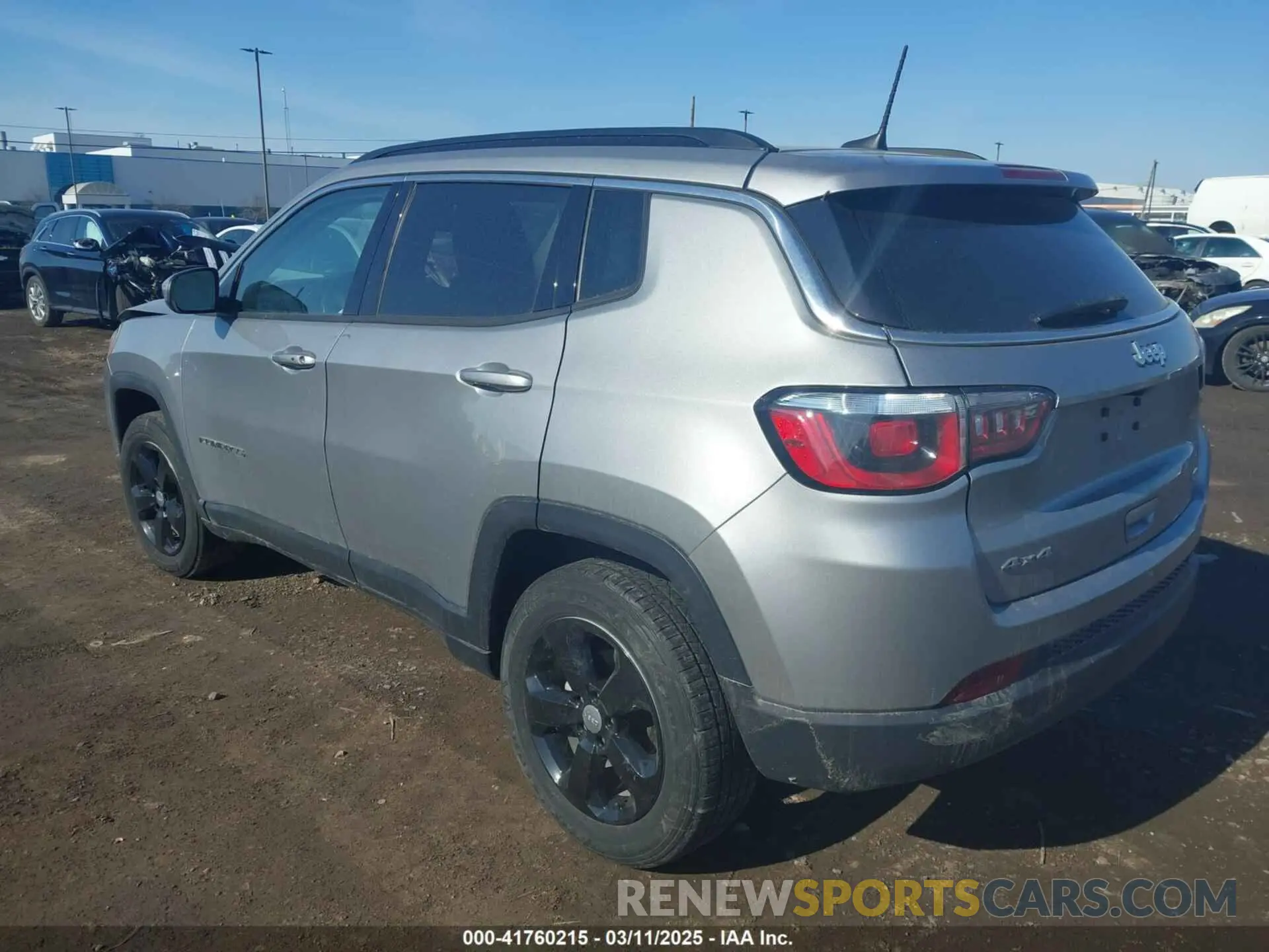 3 Photograph of a damaged car 3C4NJDBB7LT155175 JEEP COMPASS 2020