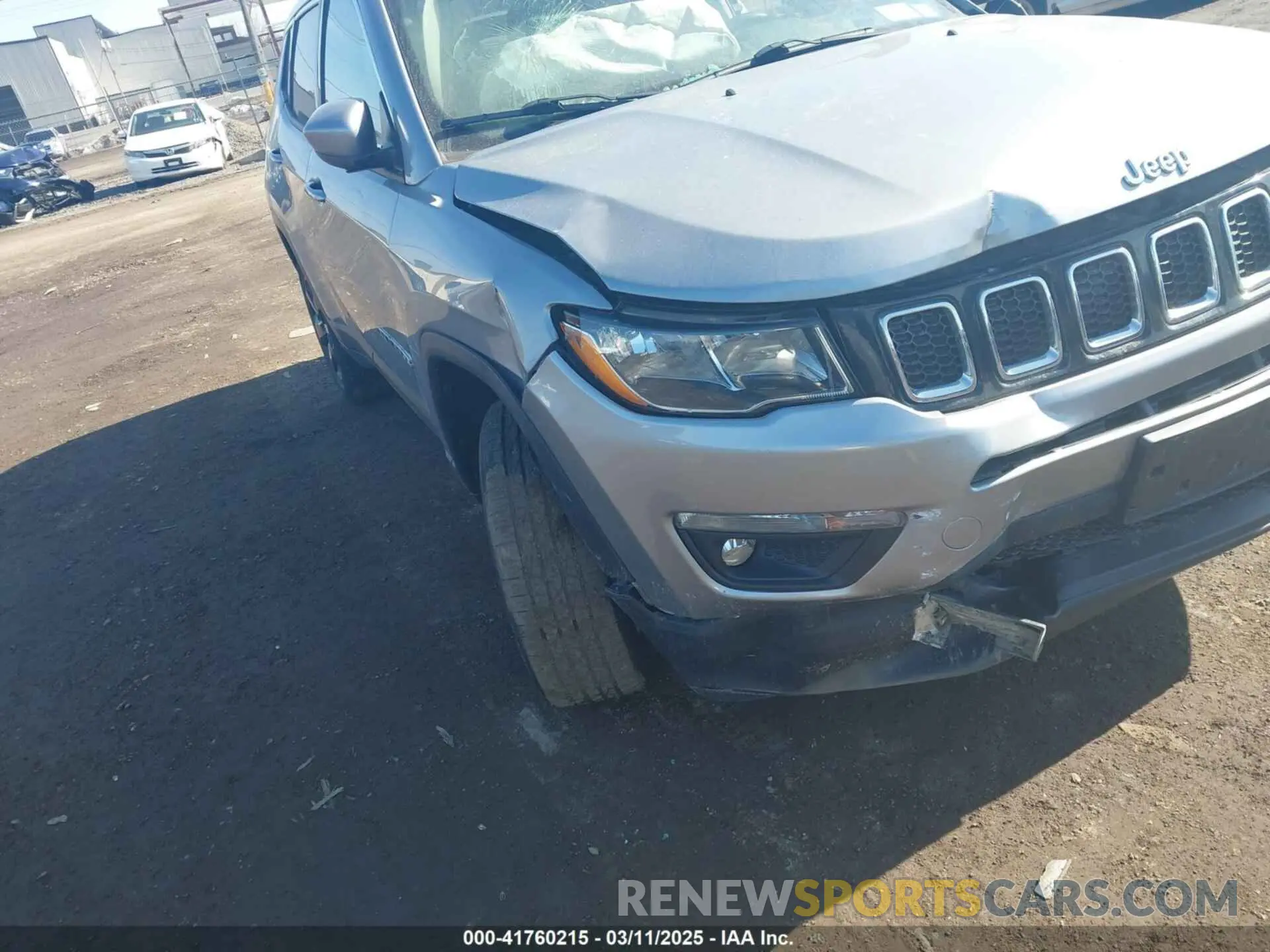 6 Photograph of a damaged car 3C4NJDBB7LT155175 JEEP COMPASS 2020