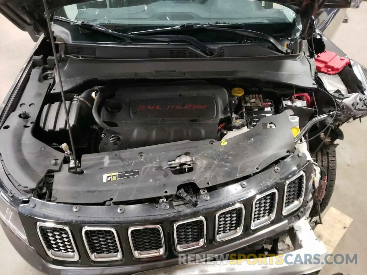 14 Photograph of a damaged car 3C4NJDBB7LT156620 JEEP COMPASS 2020