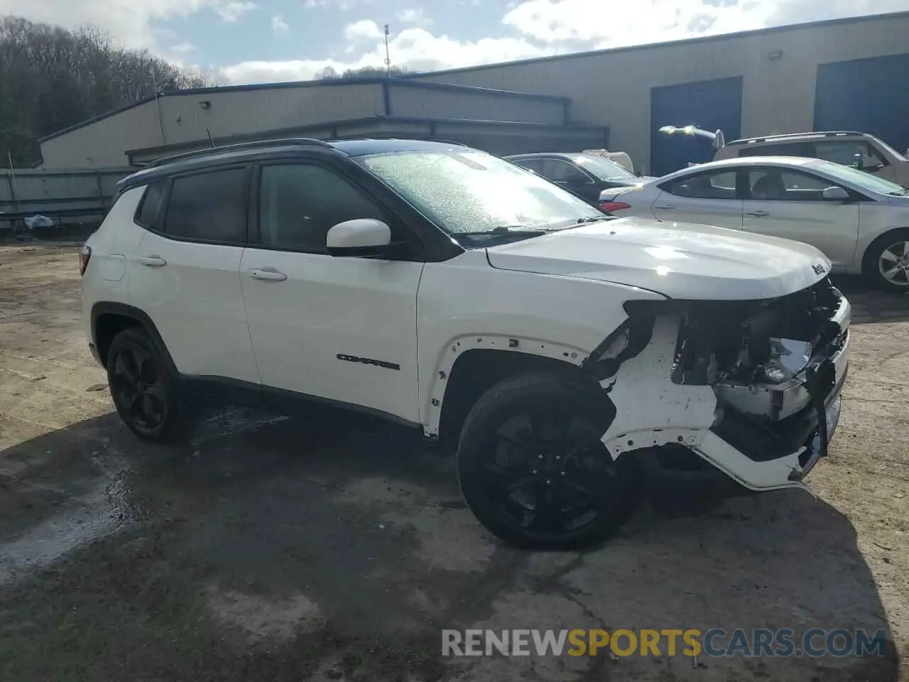 4 Photograph of a damaged car 3C4NJDBB7LT164880 JEEP COMPASS 2020