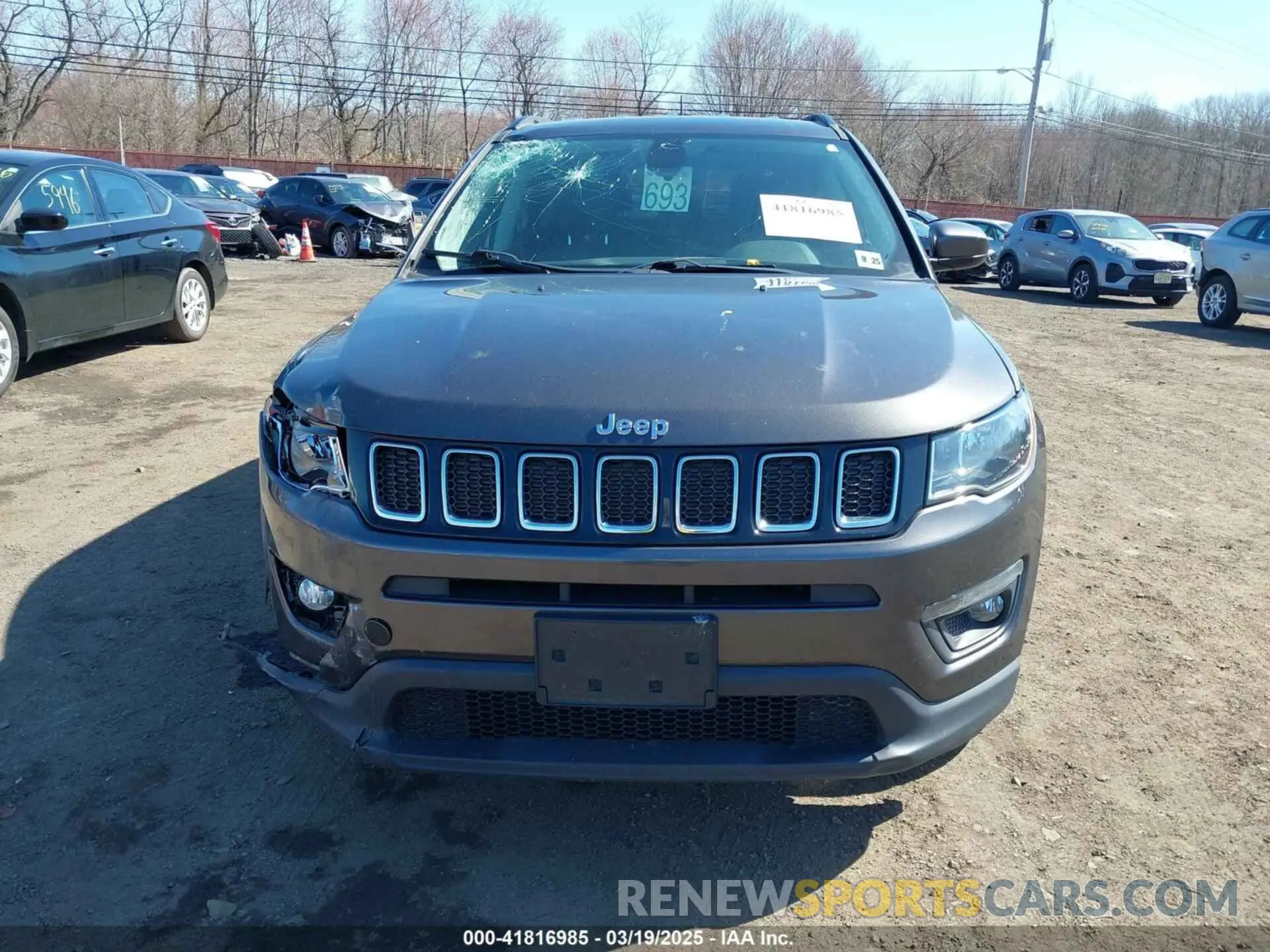 12 Photograph of a damaged car 3C4NJDBB7LT168900 JEEP COMPASS 2020