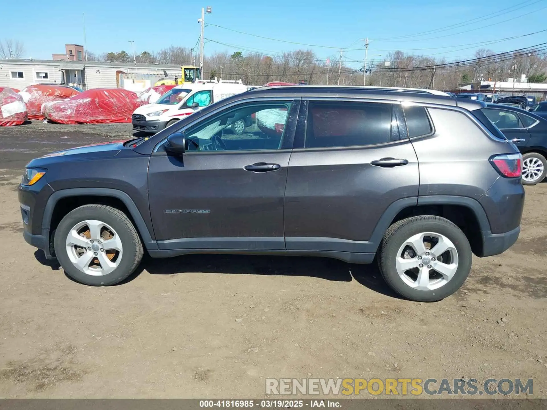 14 Photograph of a damaged car 3C4NJDBB7LT168900 JEEP COMPASS 2020