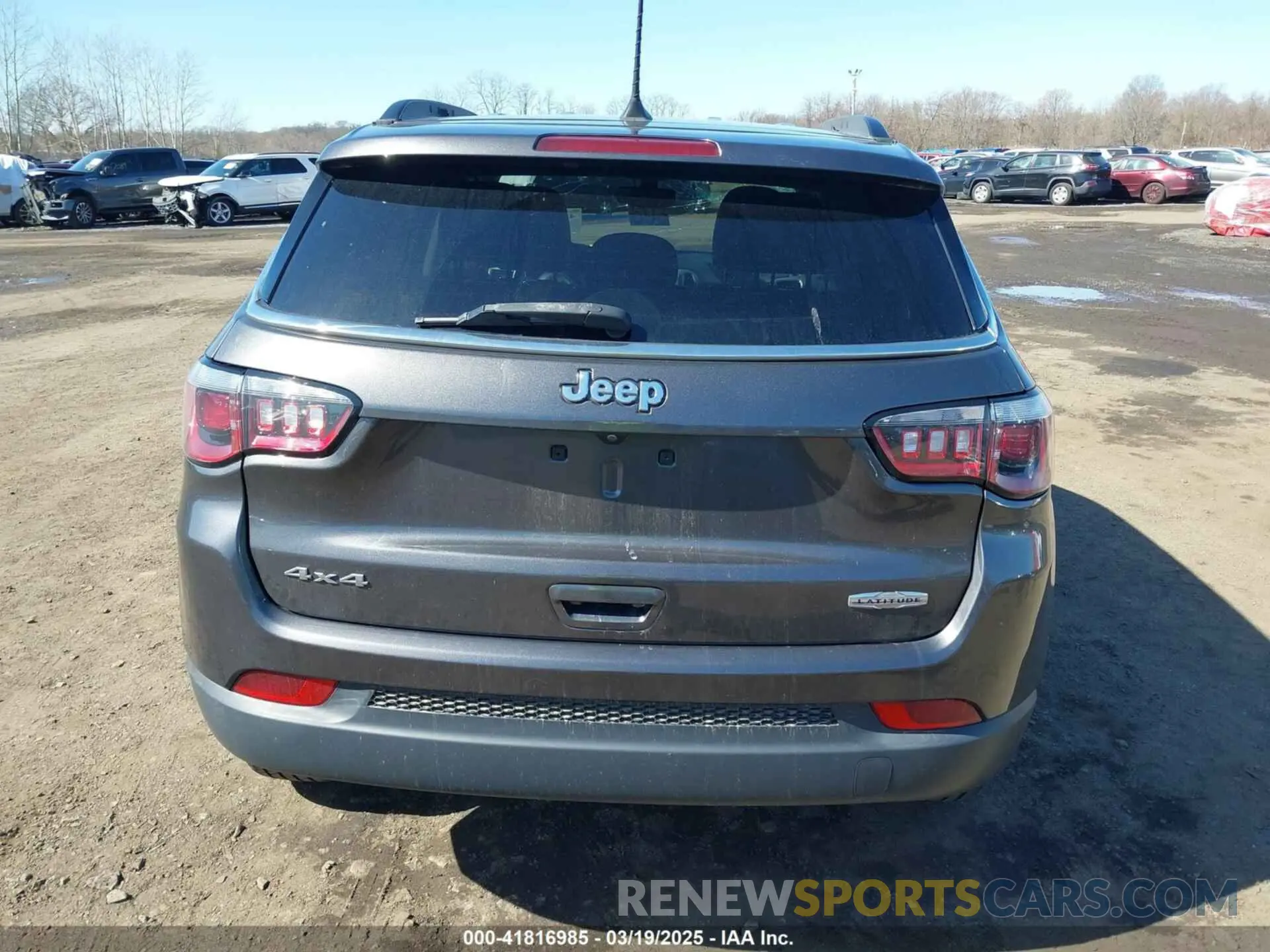 16 Photograph of a damaged car 3C4NJDBB7LT168900 JEEP COMPASS 2020